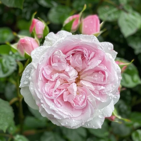 Vrtnica Srebrni Roza Sijaj - gola korenina